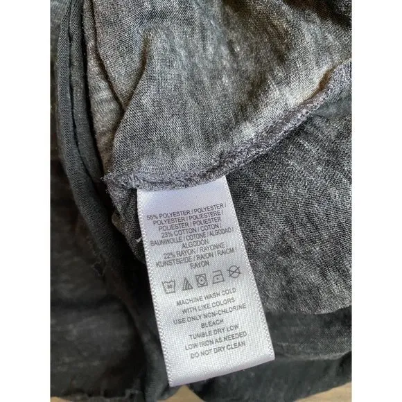 EUC Womens We The‎ Free Short Sleeve Oversized Burnt Out Flowy T-shirt Size XS - Image 8