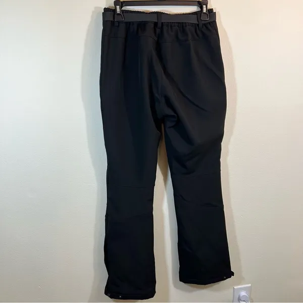 ✨ Healthyoga Women’s Black Soft Shell Pants‎ Snow Small - Image 6