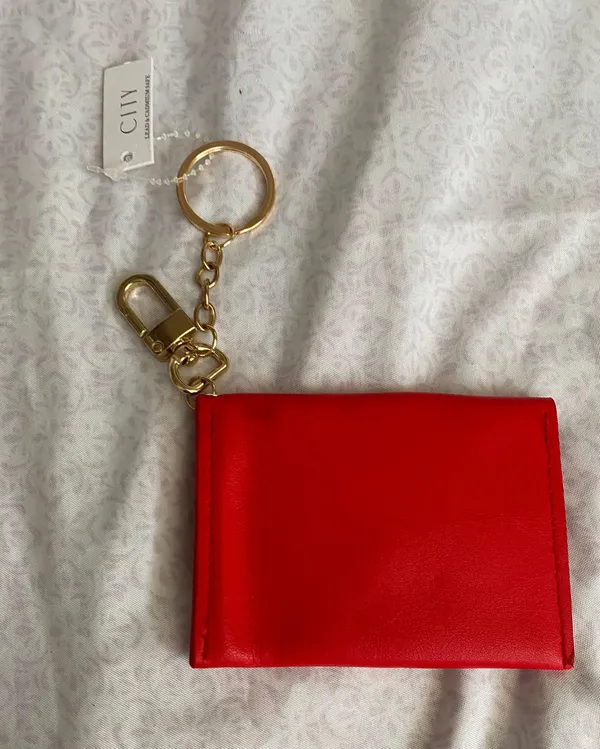 BNWT city red small wallet - Image 4