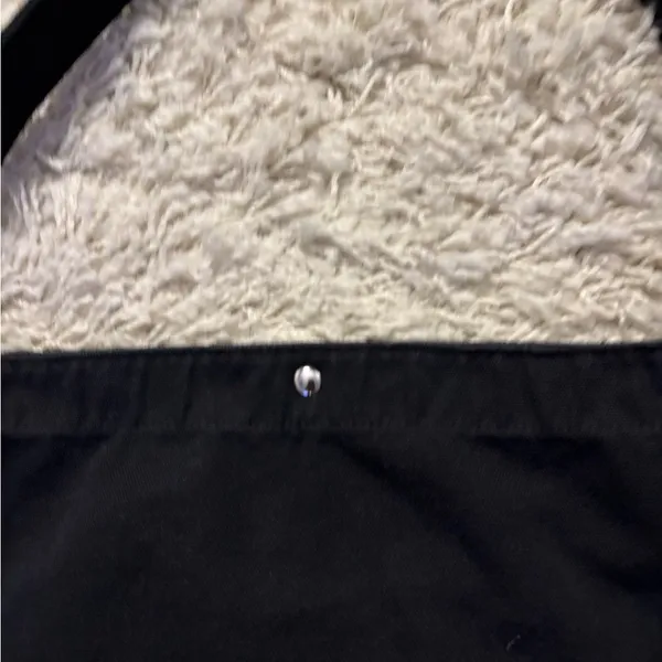 Minimalist Black Shoulder Bag with Crescent Shape - Image 4