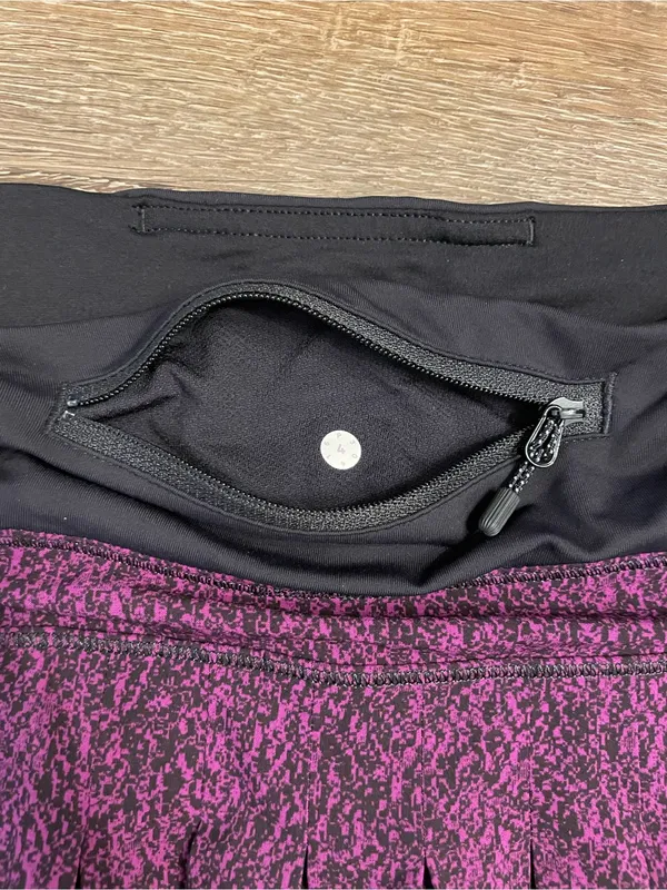 lululemon athletica Purple Mini Skirt Circuit Breaker Skirt Size 4 - Image 7