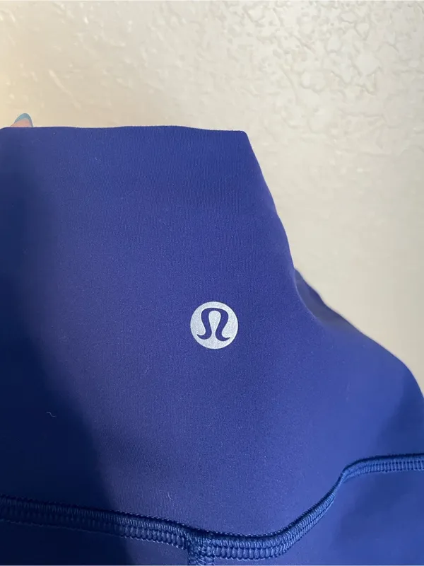 Lululemon Wunder Under Legging Tights Size 2 Blue LW5CQDS - Image 5