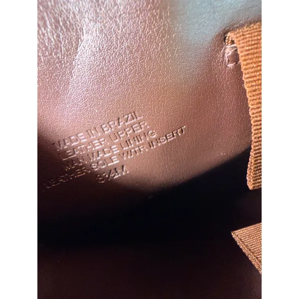 Tory Burch Kiernan Quilted Leather Riding Boots Brown Logo 8.5M - Image 5