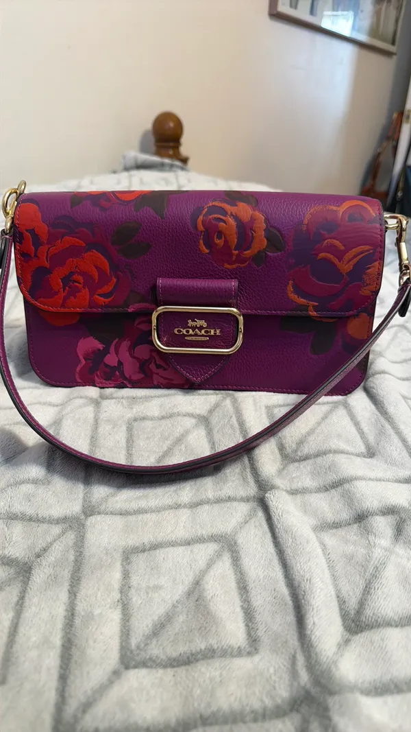 Coach Morgan Shoulder Bag Jumbo Floral Print - Image 5