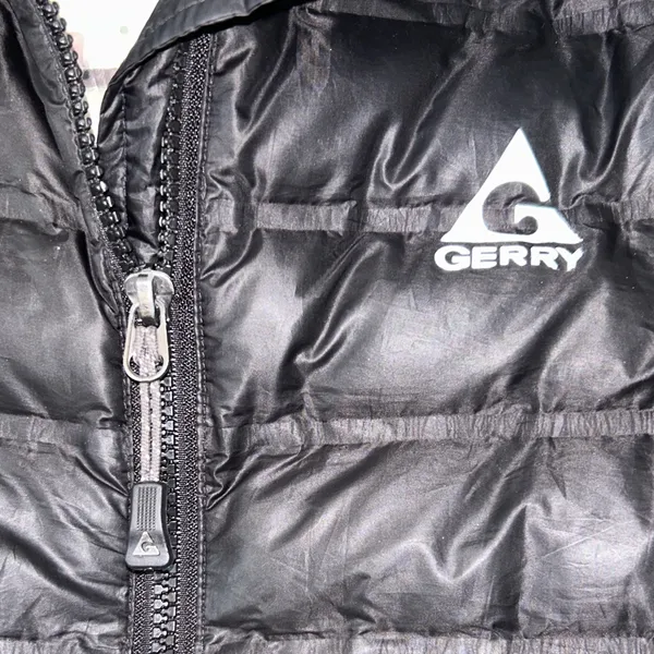 Gerry Weber Black Puffer Jacket Size Small Lightweight *tiny‎ tear unnoticeable - Image 2