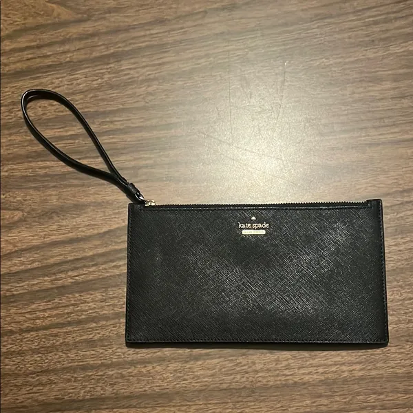 Kate Spade Black Wristlet Wallet - Image 2