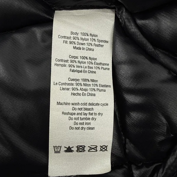 Alo Yoga Idol Bomber Workout Jacket‎ Black Down Filled Puffer Small EUC - Image 9