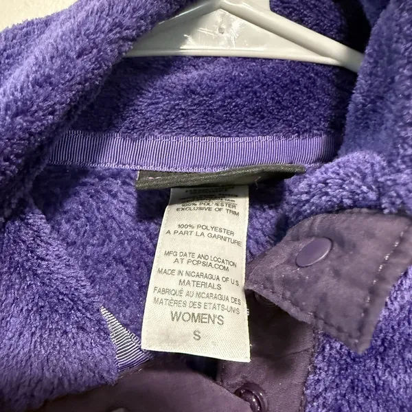 Patagonia Re-Tool Snap-T‎ Pullover in Purple Size Women Small - Image 3