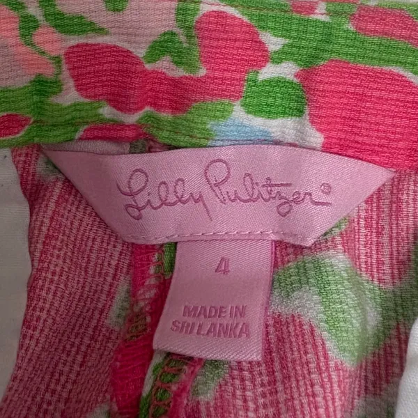 Lilly Pulitzer Adie Shorts 4 Flamingo‎ Pink Southern Charm Resort Beach Preppy - Image 5