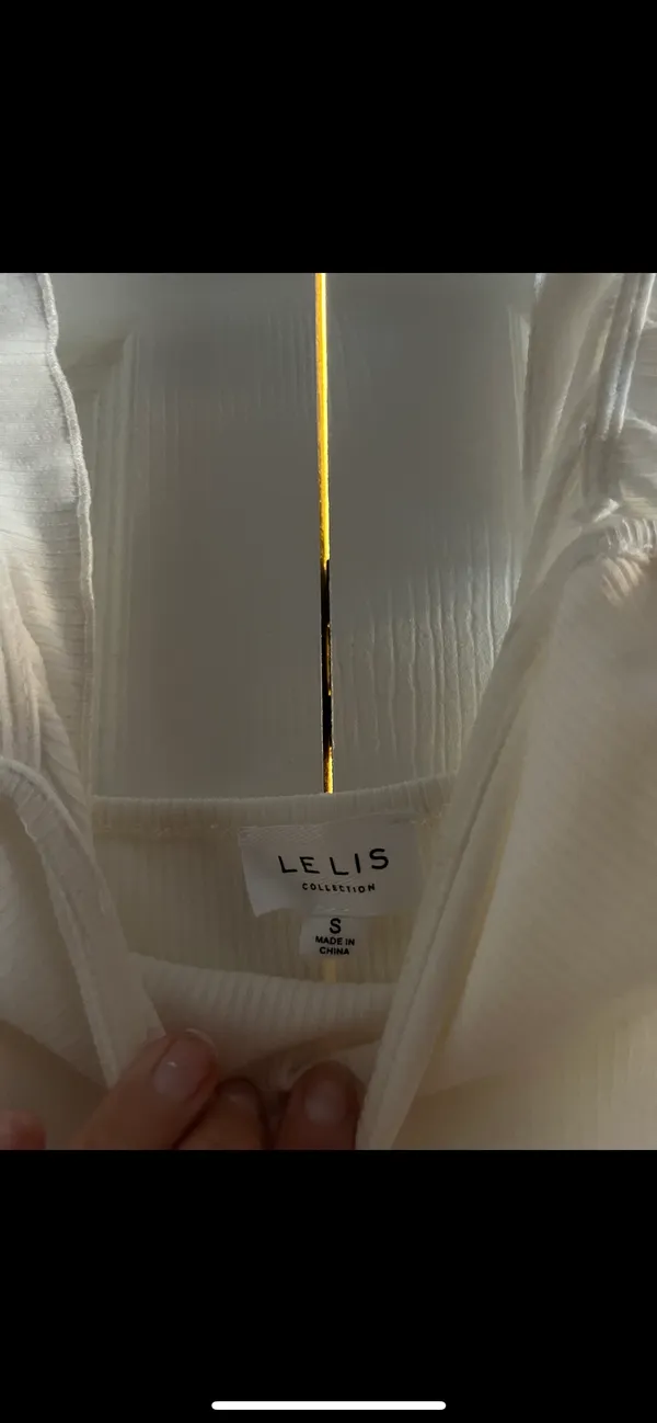 Boutique White Bodysuit LELIS - Image 2
