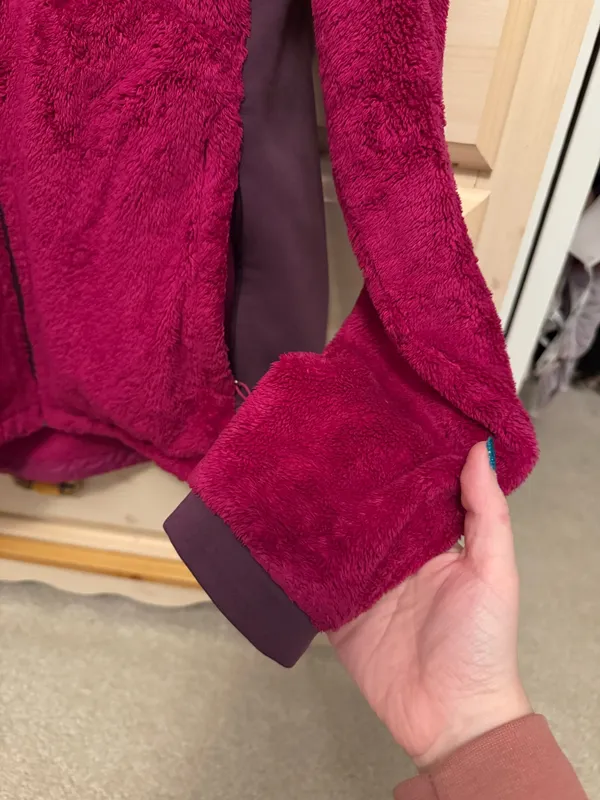 Fuchsia North Face Fleece Jacket - Image 3