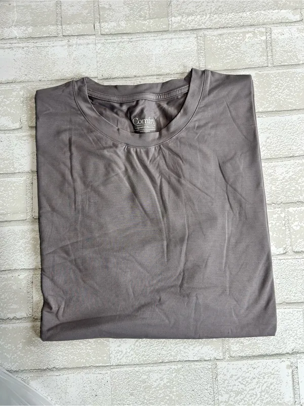 Comfrt Cloud Lounge Steele Tshirt Size Large Gray - Image 3