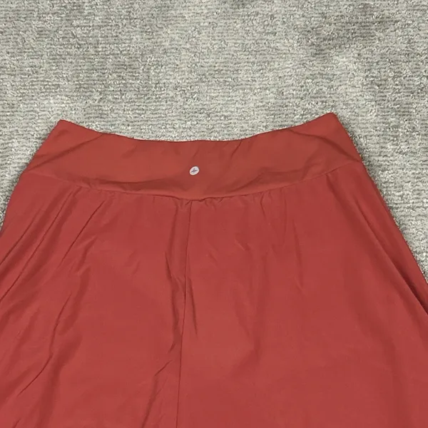 Halara Breezeful Maxi Skirt Womens Large Flowy Coral High Low Shorts Liner - Image 6