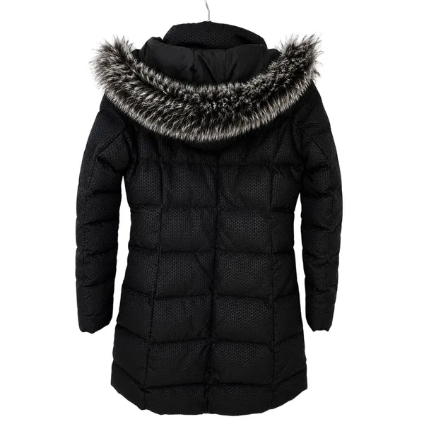 The North Face Hey Mama Parkina Down Parka Women’s S Black Faux Fur Hood - Image 2