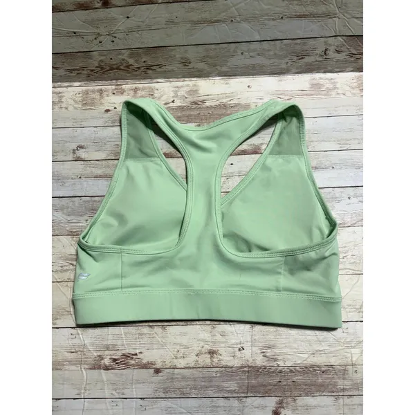 Fabletics Sports Bra Racer Back Small Mint Green Workout Athleisure Activewear - Image 2