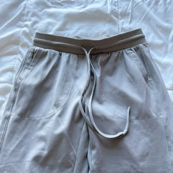 RACHEL ZOE‎ Womens Size XS Relaxed Fit Mid Rise Stretch Jogges Pants Gray Sweats - Image 2