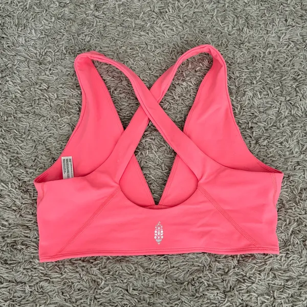 Free people movement coral bra - Image 2