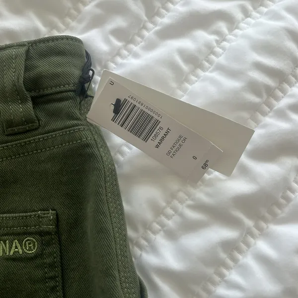 TNA MINI CARGO SKIRT!! Green Size 0 - Image 3