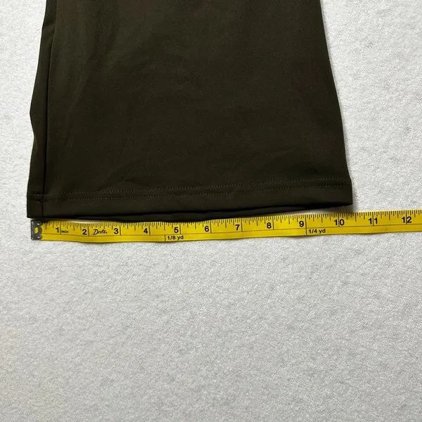 Halara Olive Green Flare Leg Pants Medium High Rise NWT - Image 9