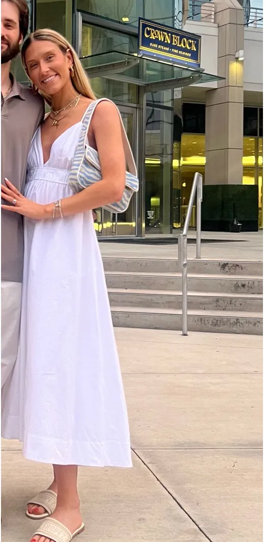 Aritzia Encourage Poplin Dress - Image 2