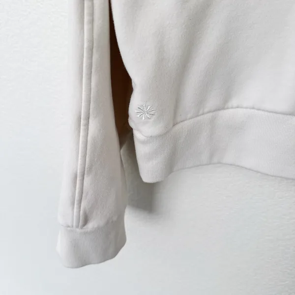 [Athleta] Retroplush Revive Crewneck Pullover Stretch Fleece Sweatshirt Size XL - Image 9