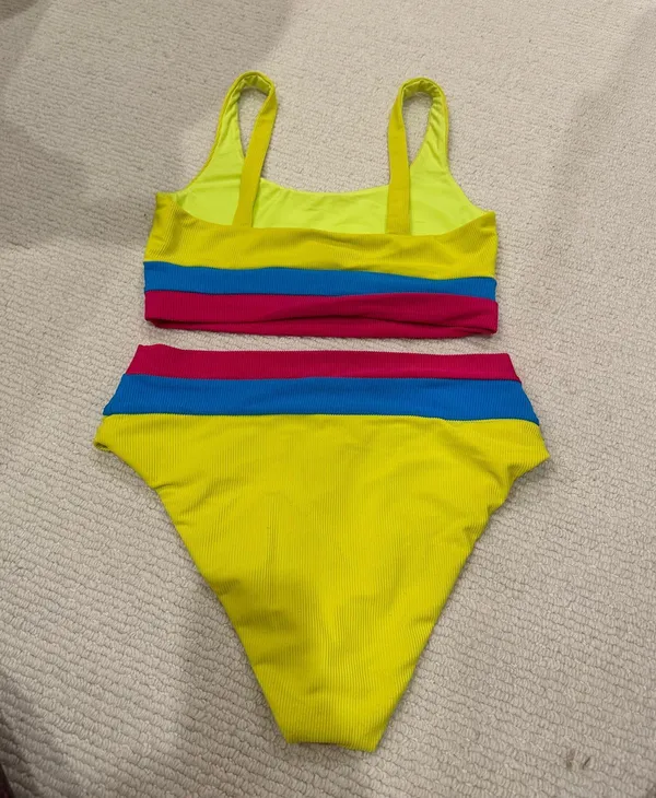 Beach Riot Yellow Bikini Set - Image 3