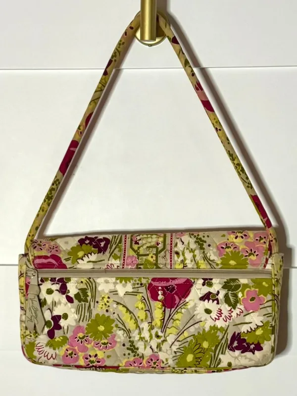 Vera Bradley Knot Just a Clutch Shoulder Bag in Make Me Blush Pattern - Image 2