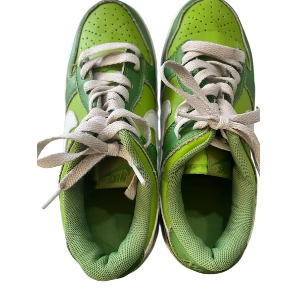Nike Dunk Low Chlorophyll Green Size 8 Women's Sneaker Shoe Streetwear Casual - Image 5