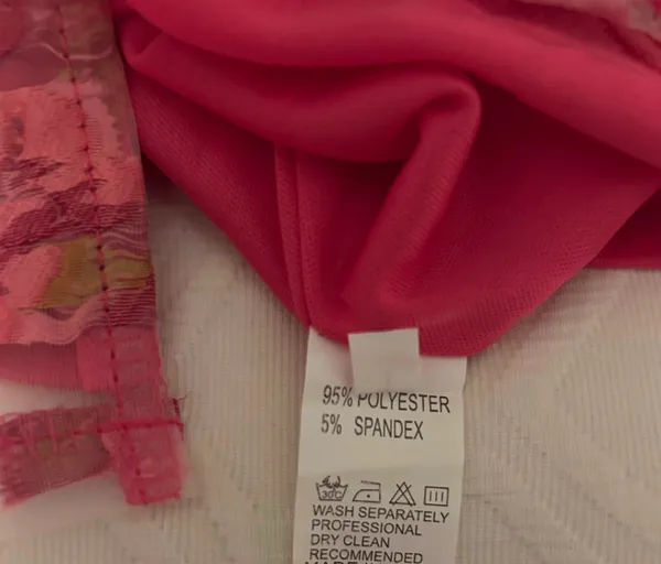 My Lulus Store Pink Floral Strapless dress - Image 2