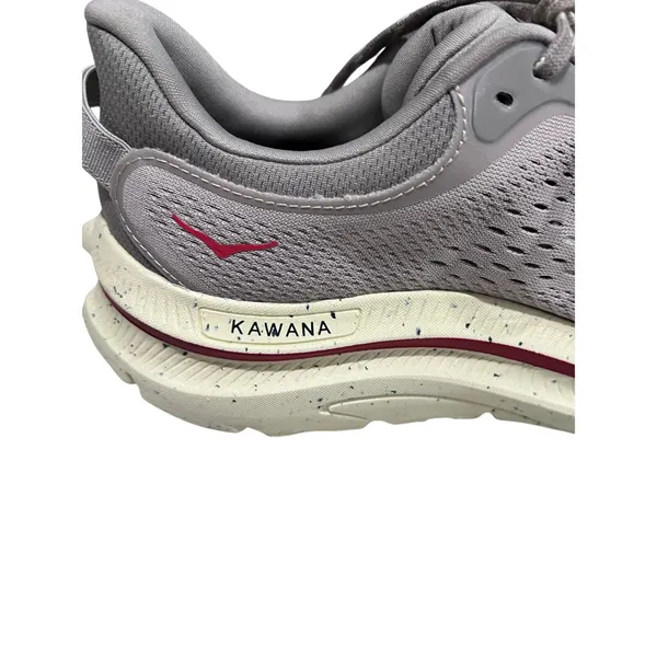 HOKA One One Kawana 2 Women’s Running Shoes Gray Cream Pink Size 10B Neutral - Image 9