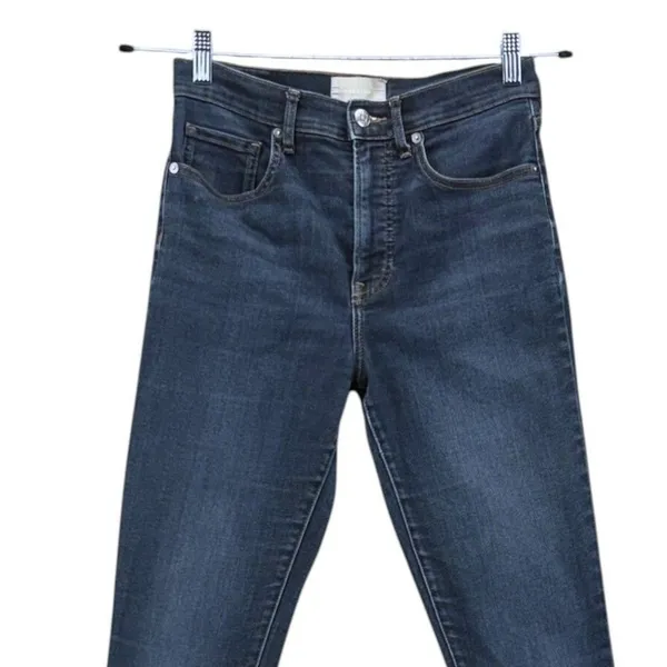 Everlane Skinny Jeans Indigo 28‎ Tall - Image 4