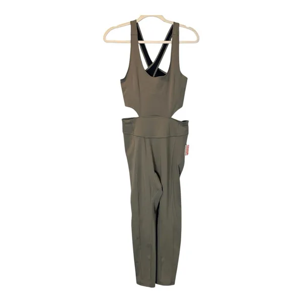 FP Movement Size-L by Free‎ People Women's Jumpsuit My High Beige - Image 4