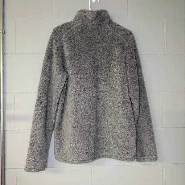 Patagonia Women’s Los Gatos 1/4 Zip Fuzzy Fleece Pullover in Grey Size Medium - Image 6