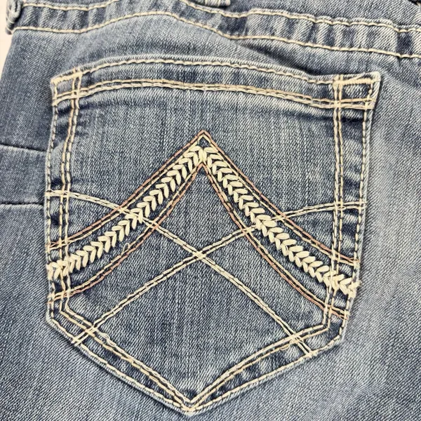 Ariat REAL Denim Womens Mid Rise Straight Leg Jeans Medium Wash‎ Western 29R - Image 13