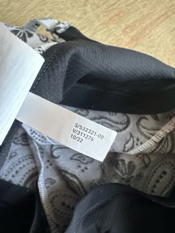 Athleta Paisley Long Line Sports Bra Tank - Image 8
