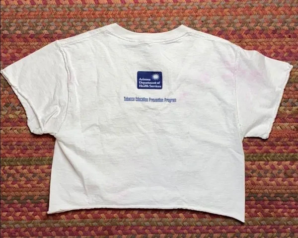 Quirky Graphic Tee Crop Top - Image 4