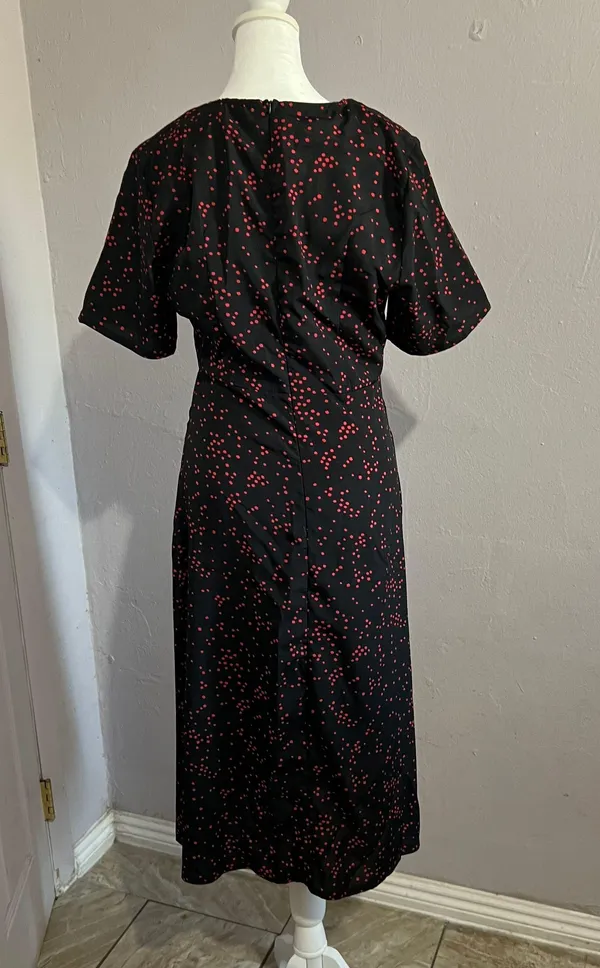 Nasty Gal Polka Dot MIDI Dress - Image 8