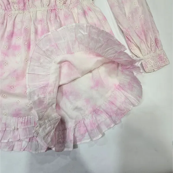 Tularosa Jordan Romper in Fuchsia Tie Dye XL - Image 8