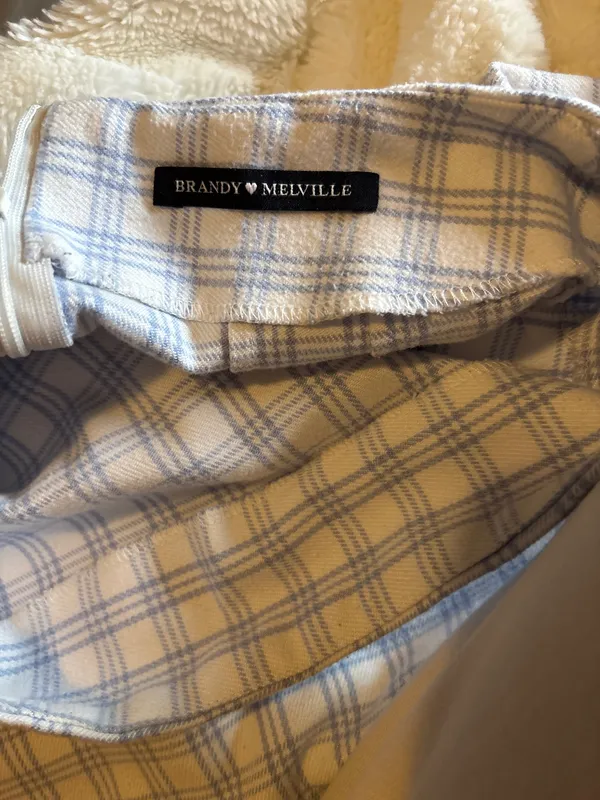 Brandy Melville Skirt Plaid - Image 3