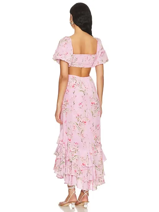 NWT Yumi Kim Dorinda Floral Maxi Dress in Heartwood Pink - Image 2