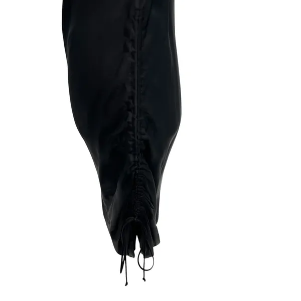 Aritzia‎ Wilfred Only Ruched Slip Dress Mini Sleeveless Black Size Small - Image 7