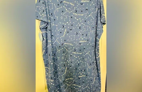 PNAEONG sleepwear Blue Size XXL - Image 3