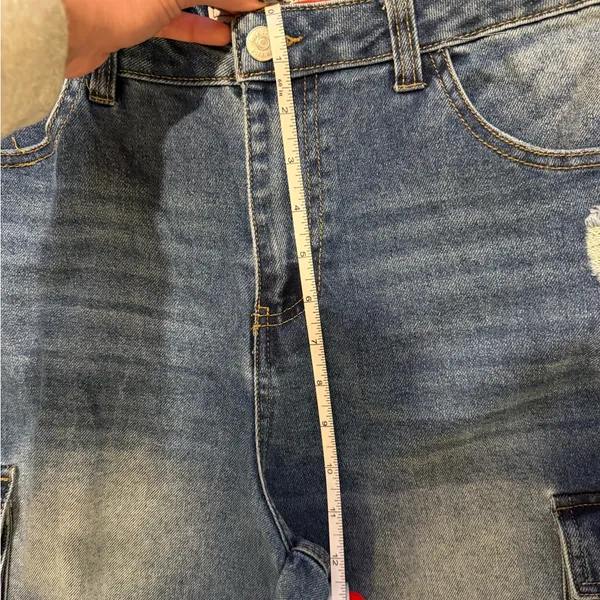 Love Cult Denim Cargo Jeans - Image 4