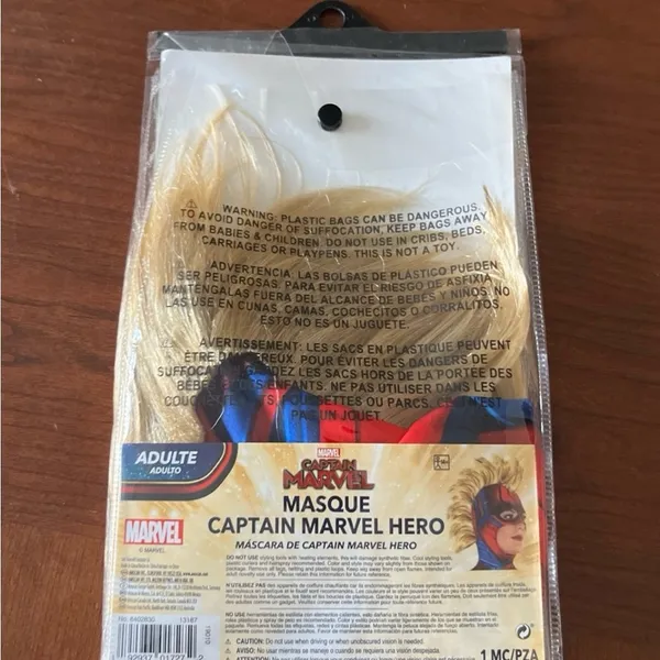 Marvel Captain Marvel Adult Costume - Image 2