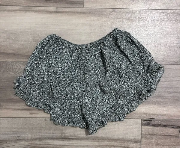 brandy melville green floral shorts - Image 2
