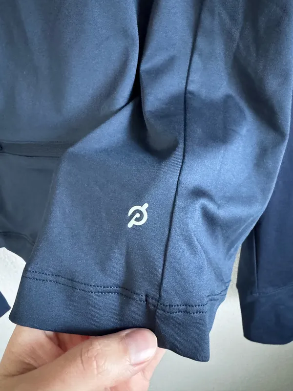 NWT Peleton Warm Up 1/2 Zip XL Navy - Image 7