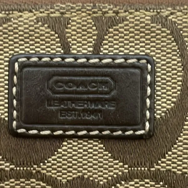 Coach wristlet logo print brown - Image 5