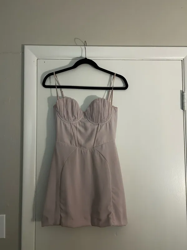 Oh Polly Pink formal mini dress - Image 3