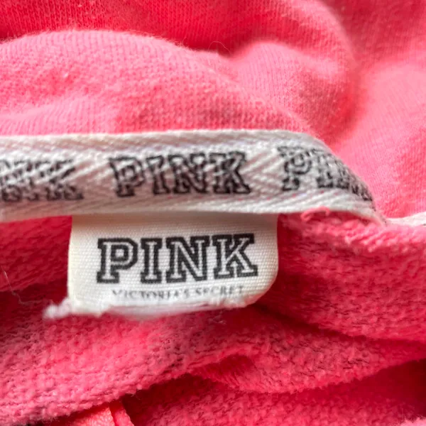 VS PINK 1/4 Zip Pullover Sweatshirt - Image 5