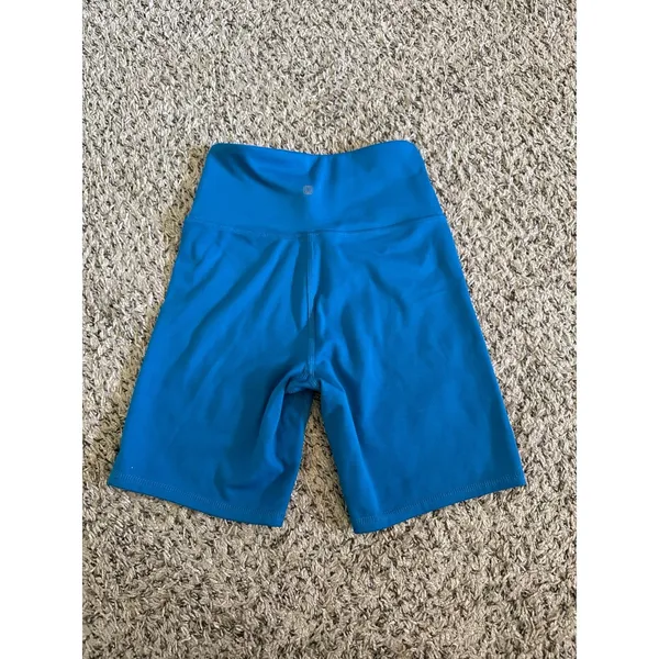 Balance‎ Collection Women's Blue Cross front Biker Shorts Size XS - Image 4